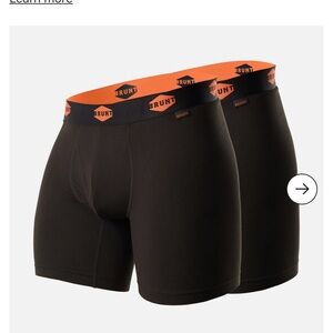 Men's Brunt Black Boxer Briefs